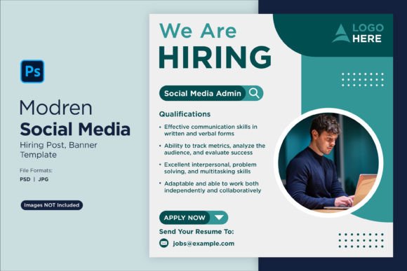 Attract Top Talent with We Are Hiring Social Media Post 09