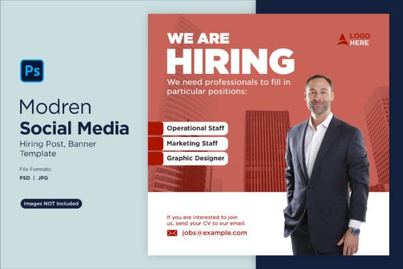 Attract Top Talent with We Are Hiring Social Media Post 33