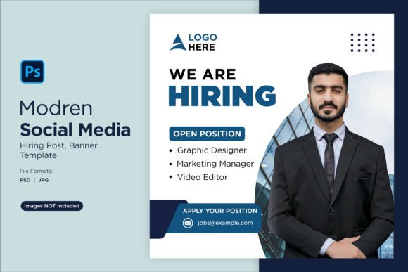 Attract Top Talent with We Are Hiring Social Media Post 79