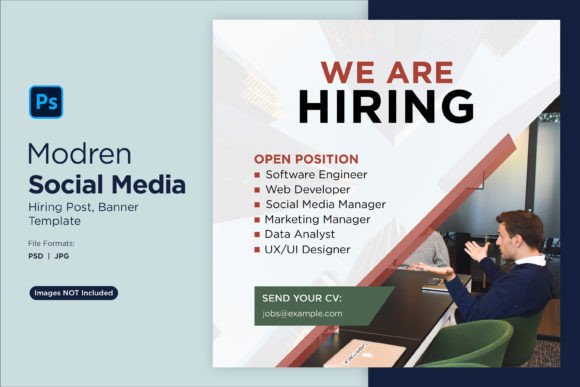 Attract Top Talent with We Are Hiring Social Media Post 84
