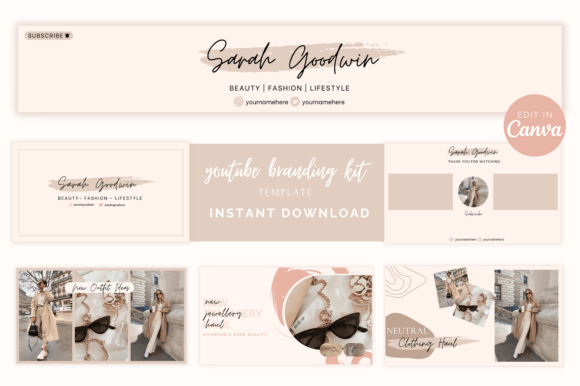 Elevate Your Channel with a YouTube Branding Kit Template