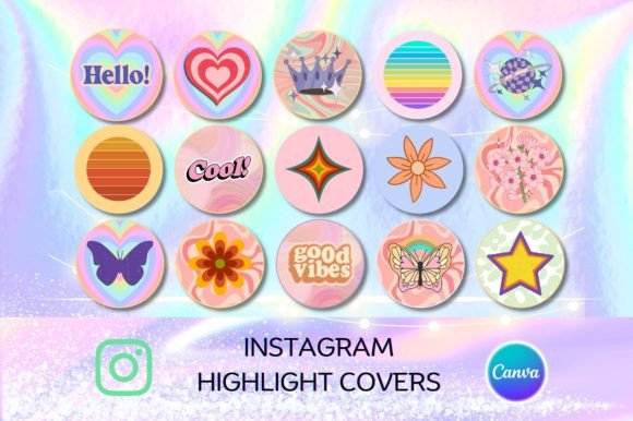 Revive Your Feed: The Charm of Retro Instagram Highlight Covers