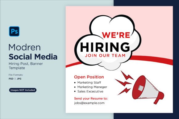 Stand Out in the Feed: We Are Hiring Social Media Post 30