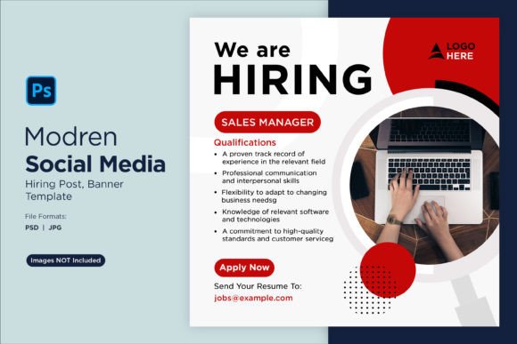 Streamline Your Recruitment with We Are Hiring Social Media Post 80