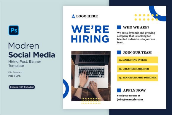 Streamline Your Recruitment with We Are Hiring Social Media Post 92