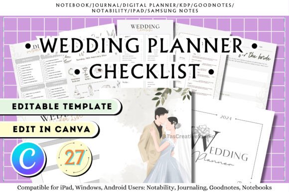Streamline Your Special Day: The Ultimate Wedding Planner Canva Templates