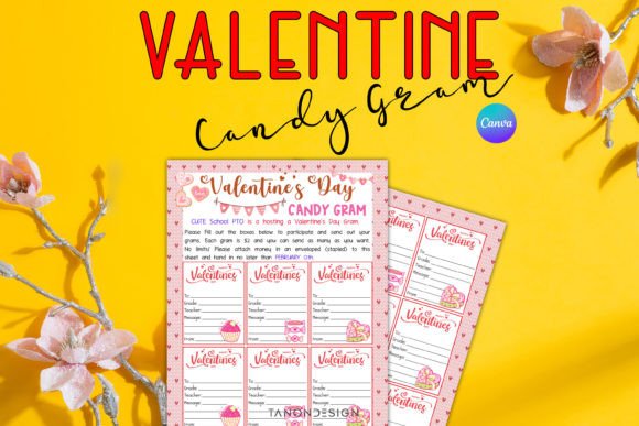 Valentine's Day Candy Gram Template: A Sweet Solution for Community Events