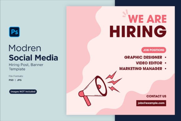 We Are Hiring Social Media Post 15: Your Template Solution