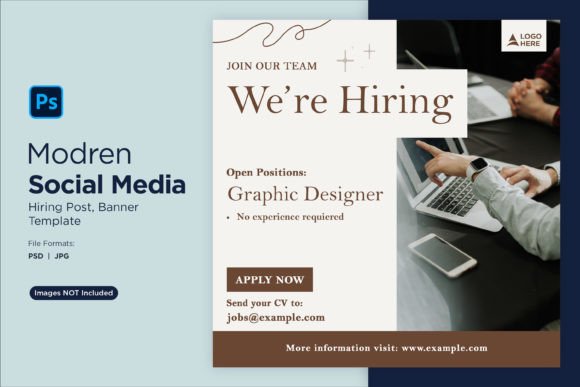 We Are Hiring Social Media Post 38: A Complete Design Template