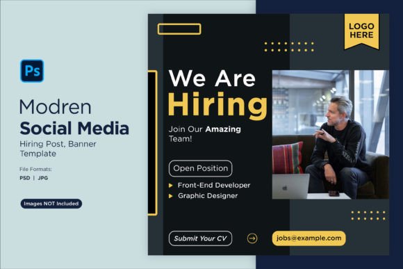 We Are Hiring Social Media Post 64: Attract Top Talent Fast