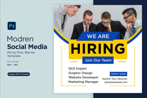 We Are Hiring Social Media Post 76: A Template for Talent Attraction