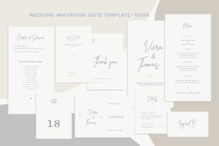 Wedding Invitation Suite Viera: A Minimalist Design Guide