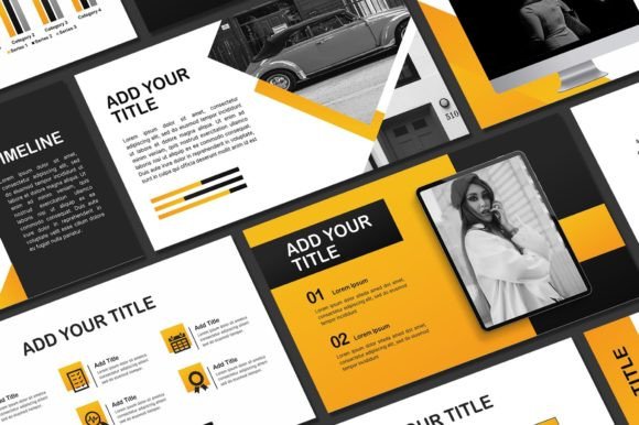 Yellow Presentation Slide PPT: A Design Asset for Modern Professionals